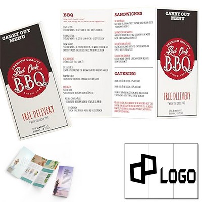 Thickened Tri-Fold 11.22 X 8.27" Brochure