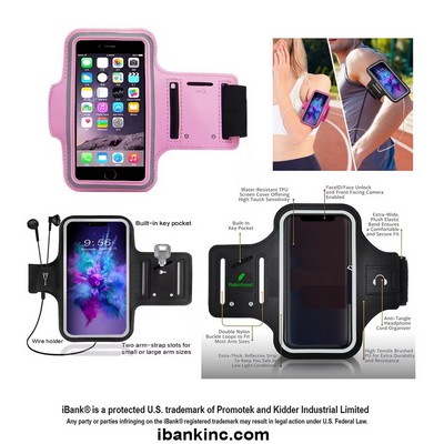 iBank ® Running Sport Armband compatible with iPhone 17/16/15/14 Pro Max Air