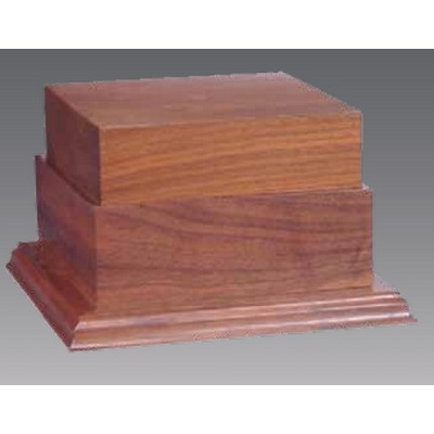 Classic Walnut Base - 8" x 5"h