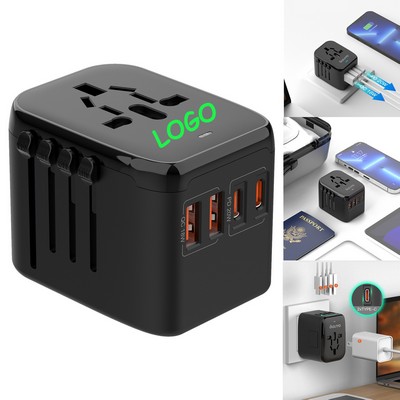 20W Fast Charger Universal Travel Adapter