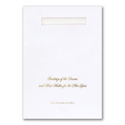 Holiday Snow Card