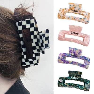5" Cellulose Acetate Hair Claw Clips Hair Clips