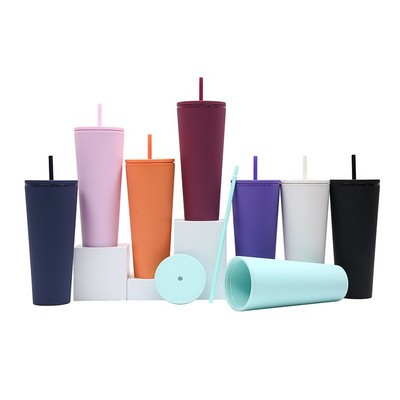 26oz Tumbler With Lid And Straw