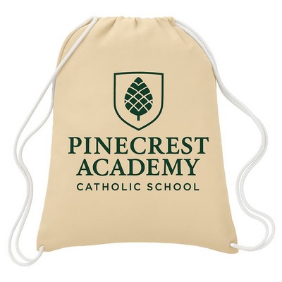 Canvas Drawstring Backpack