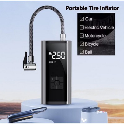 Amazon Hot Sell Wireless Electric Air Pump Tire Inflators