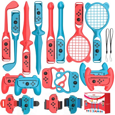 Switch1 Generation Motion-Sensing Sports Game 18-in-1 Set