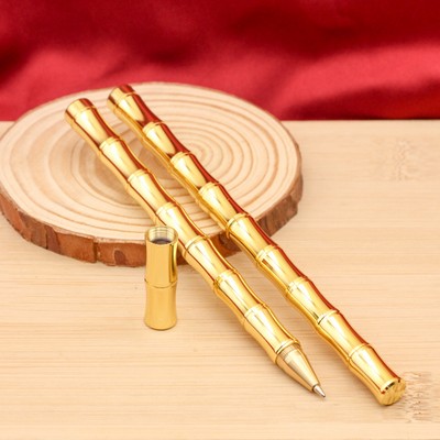Bamboo Pen Brass Metal Pen