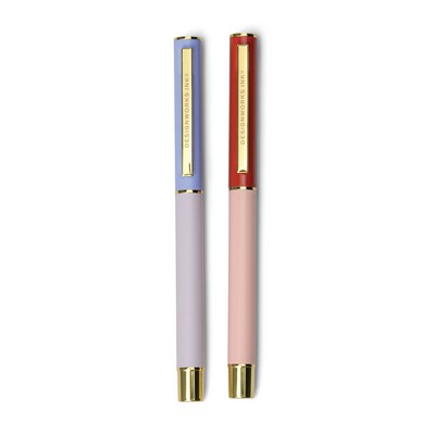 Color Block Pens - Lavender + Blush - Dcbs-1014 - Dcbs-1014