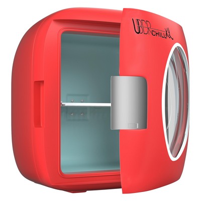 UBER Appliance Chill Xl 12 Can Mini Fridge Red