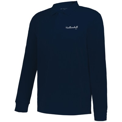 Holloway Core Cotton Long Sleeve Polo Shirt