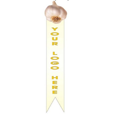 Garlic Bookmark w/ Black Back