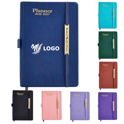 2026-2027 18 Monthly&Weekly Planner Notebook