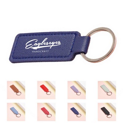 Waterproof Leather Hanging Keychain