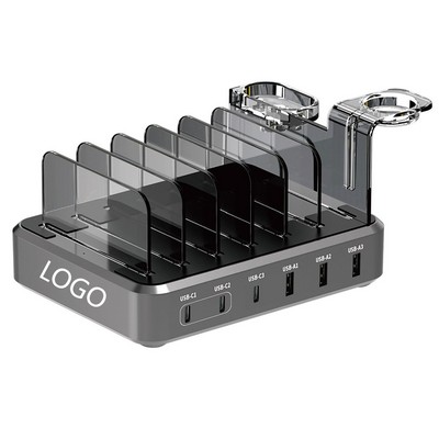 140W 6 Ports PD Fast Charger