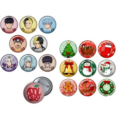 Fully Customized Round Lapel Pins