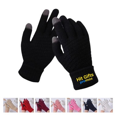 Knit Touchscreen Gloves