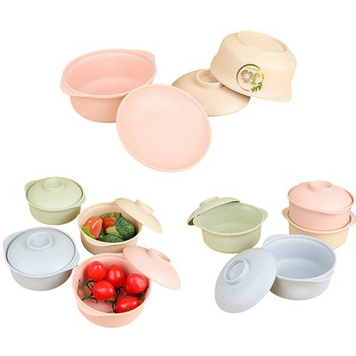 Wheat Straw Anti Drop Soup Bowl
