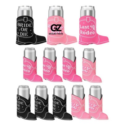 Shoe Shaped Neoprene Can Cooler