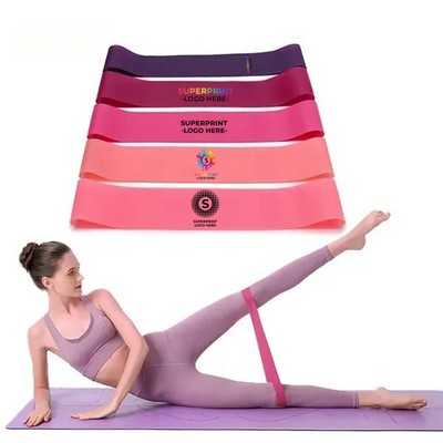 TPE 5-Level Resistance Band Set with Carry Bag