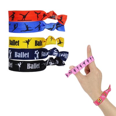 Elastic Knotted Ribbon Ponytail Hair tie
