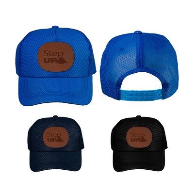 Engraved Honeycomb Pattern Hat