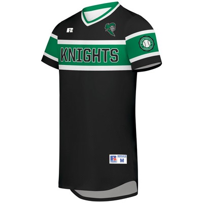 Youth FreeStyle Sublimated V-Neck Performance Mesh Baseball Jersey