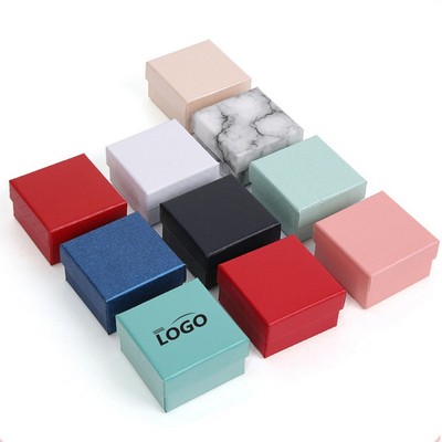 Cardboard Jewelry Boxes With Foam Insert for Rings Earrings Necklaces