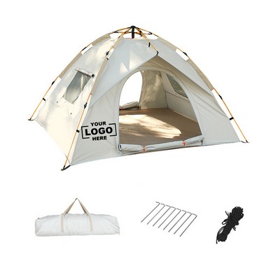 Portable 3-4 Person Waterproof Camp Tent