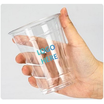 Disposable Clear Soft Plastic Cup - 12 oz
