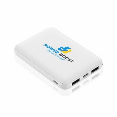 Ultra-Slim 5000mAh 4-Port Power Bank
