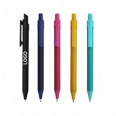 Metal Ballpoint Pen Sleek Click Writing Instrument