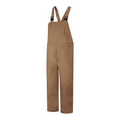 Bulwark Men's Duck Unlined Bib Overall - EXCEL FR® ComforTouch - BLF8