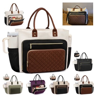 Large Capacity Multi-Pocket Work Tote Bag