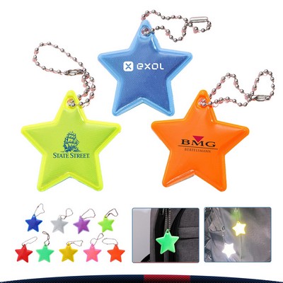 Twinklite Star Shaped Safety Reflective Pendant
