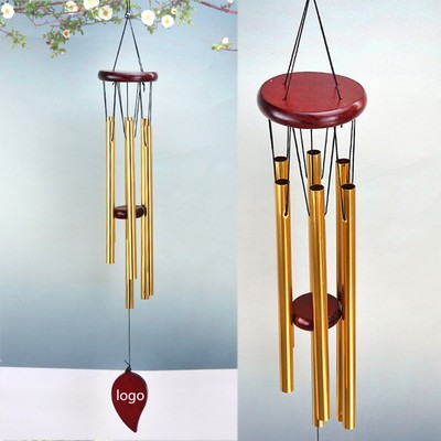 Classic Leaf Shape Memorial Wind Chimes
