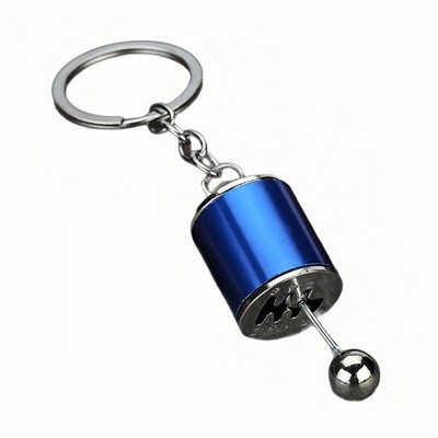Custom 6 Speed Manual Transmission Gear Shift Fidget Keychain