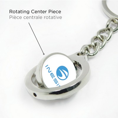 Dynamic Circle Keychain (5-Day Production)