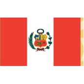 2'x3' Peru U.N. Nylon Outdoor Flag - Style C