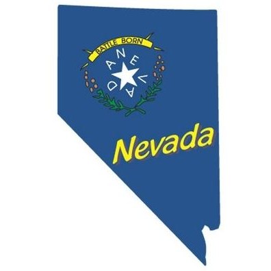 Nevada Battle Born Magnet w/ Full Magnetic Back (3 Square Inch)
