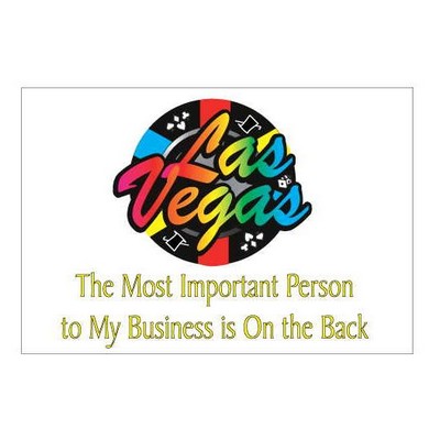 Las Vegas Poker Chip Photo Hand Mirror (2"x3")