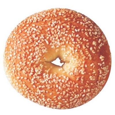 Sesame Bagel Maxi Magnet (6 Square Inch)