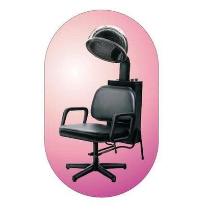 Hair Dryer Chair Maxi Magnet (3 Square Inch)