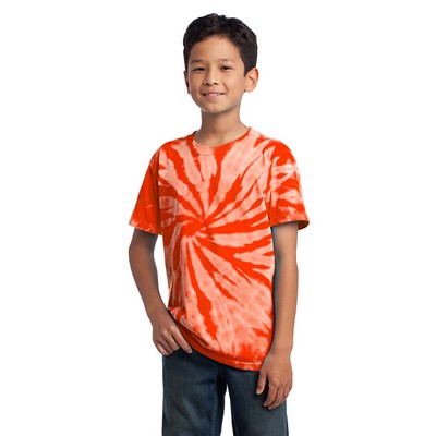 Port & Co™ Youth Tie-Dye Tee.