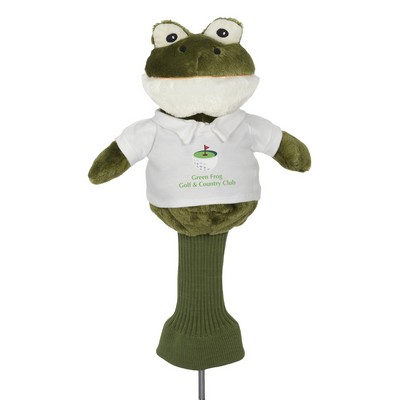 Cuddle Pals Head Cover "Fairway the Frog" w/Golf Shirt