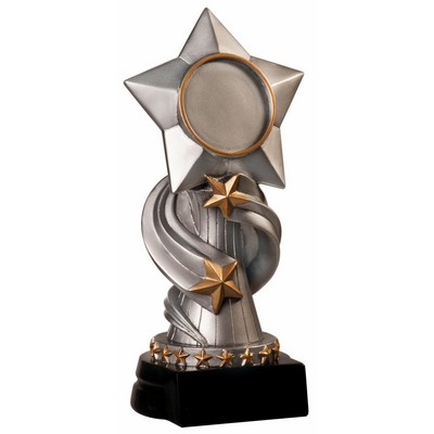 Encore Resin Star Award Insert Holder - 8 1/2" Tall