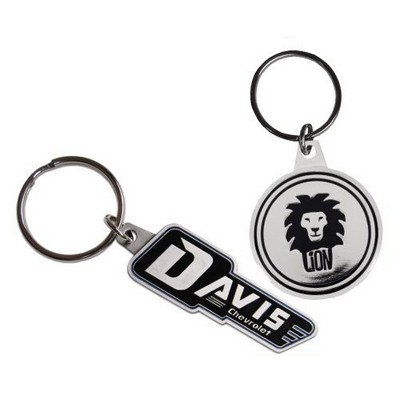 Soft Enamel Key Tag (1 3/4")