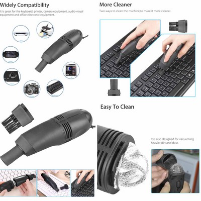 iBank ® Mini USB Vacuum Keyboard Cleaner