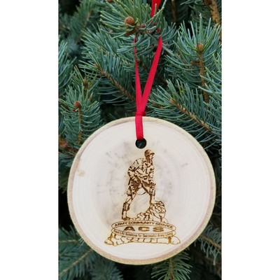 Bark Edged Ornament