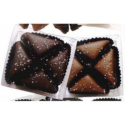 2 Piece Milk Chocolate Caramels w/Sea Salt