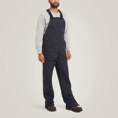 Ariat® Men's Navy FR Canvas Unlined Bib